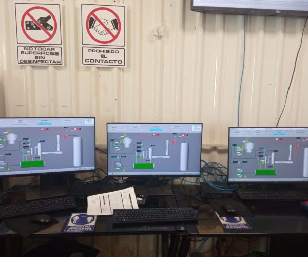 pantalla de control fieldpro